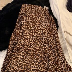 Zara Cheetah Print MIDI Skirt